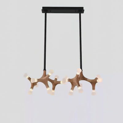 Mynorila Branch-Design Wood Pendant Light