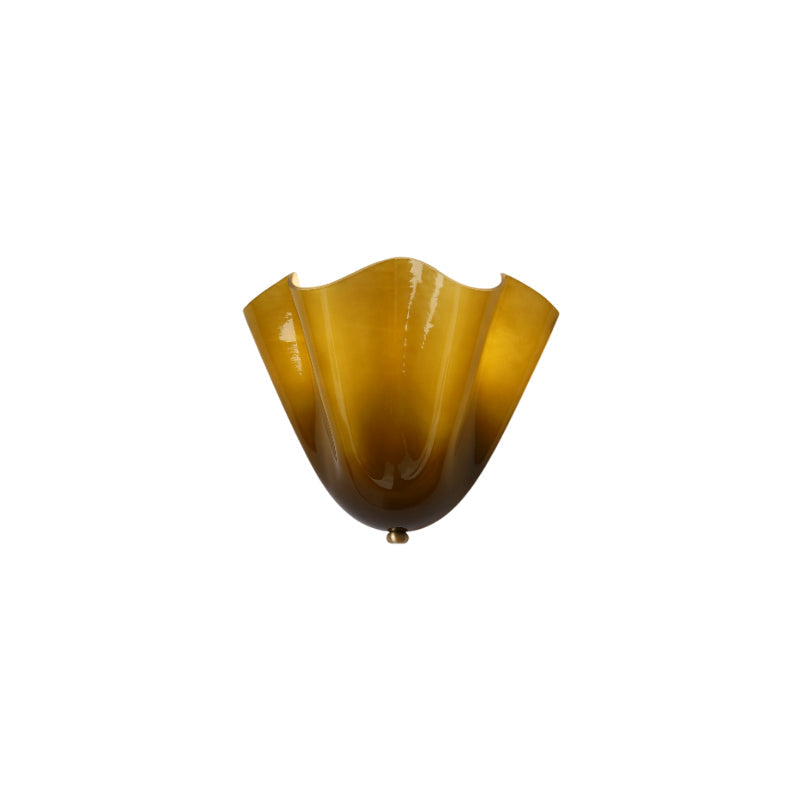 Fiorahaven Flower Glass Indoor Wall Light