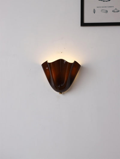 Fiorahaven Flower Glass Indoor Wall Light