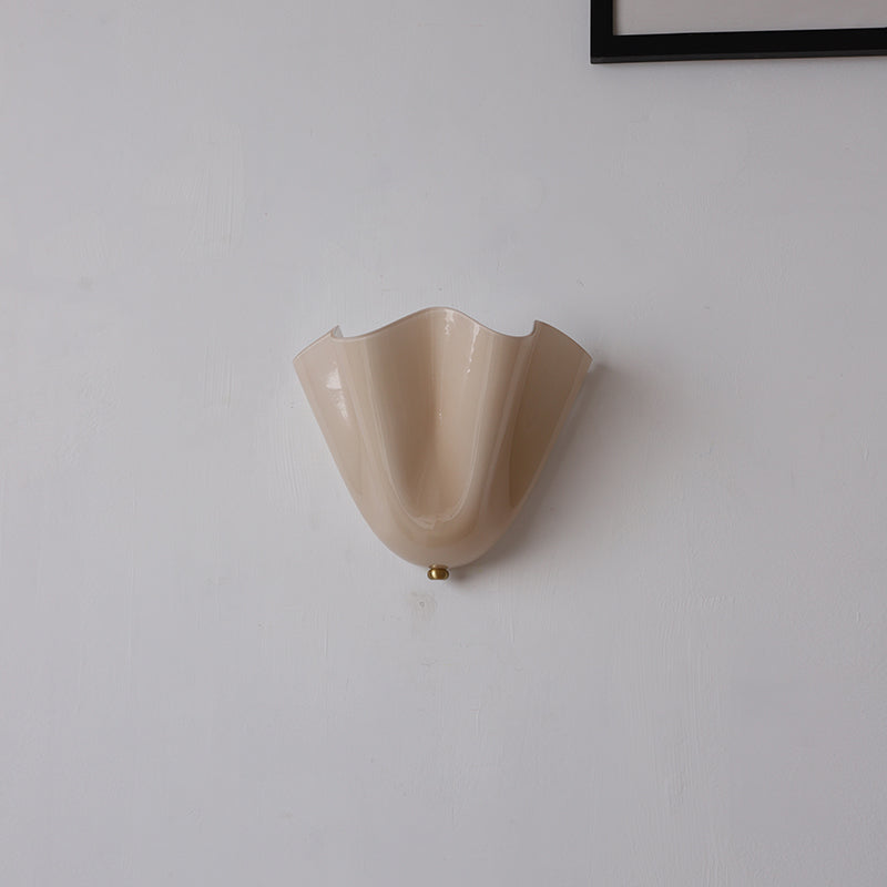 Fiorahaven Flower Glass Indoor Wall Light