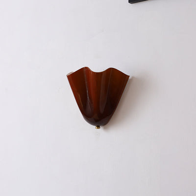 Fiorahaven Flower Glass Indoor Wall Light