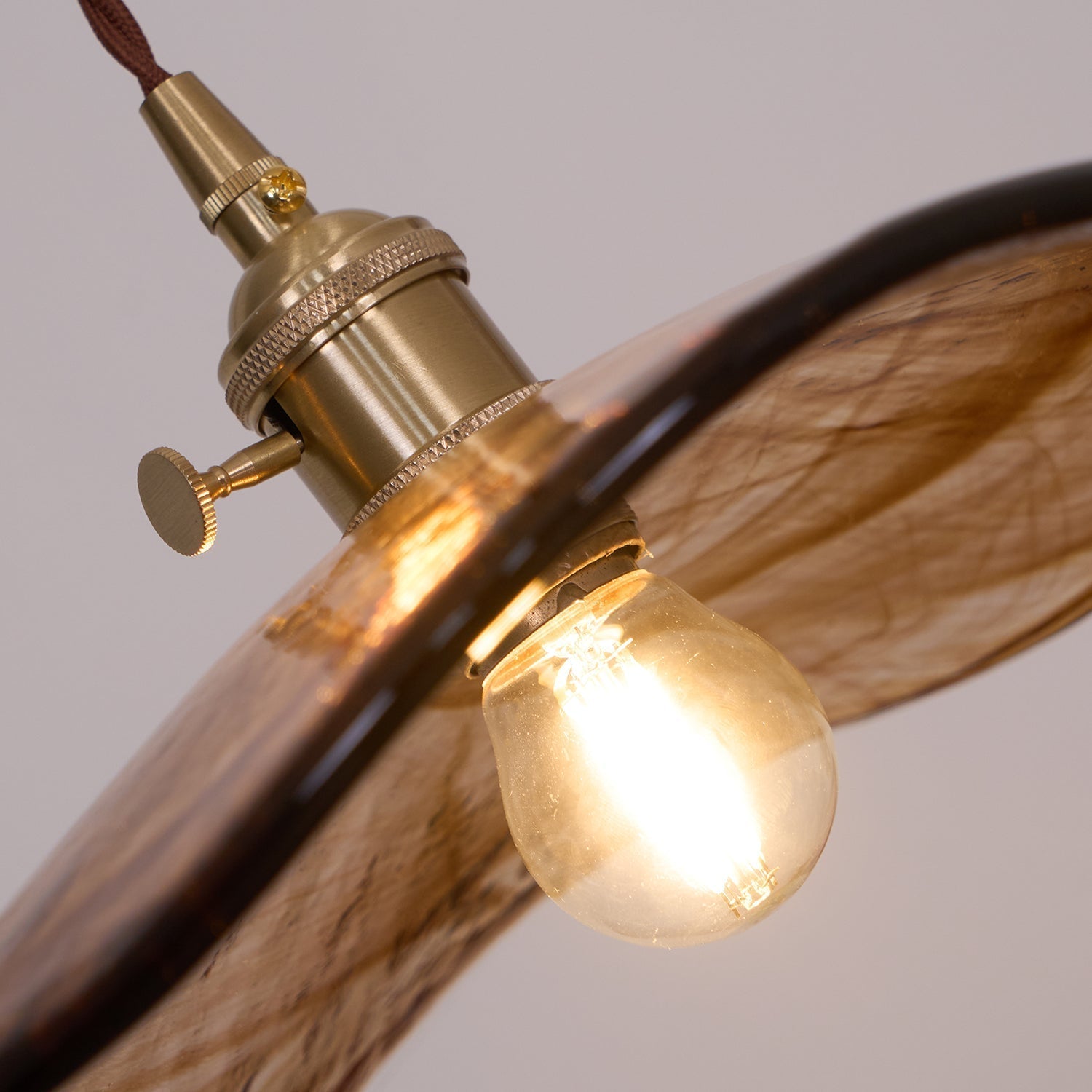 Nyros Glass Light Luxury Pendant Light - Neutral Decor