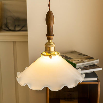 Beaumont Flower Petals Pendant Light