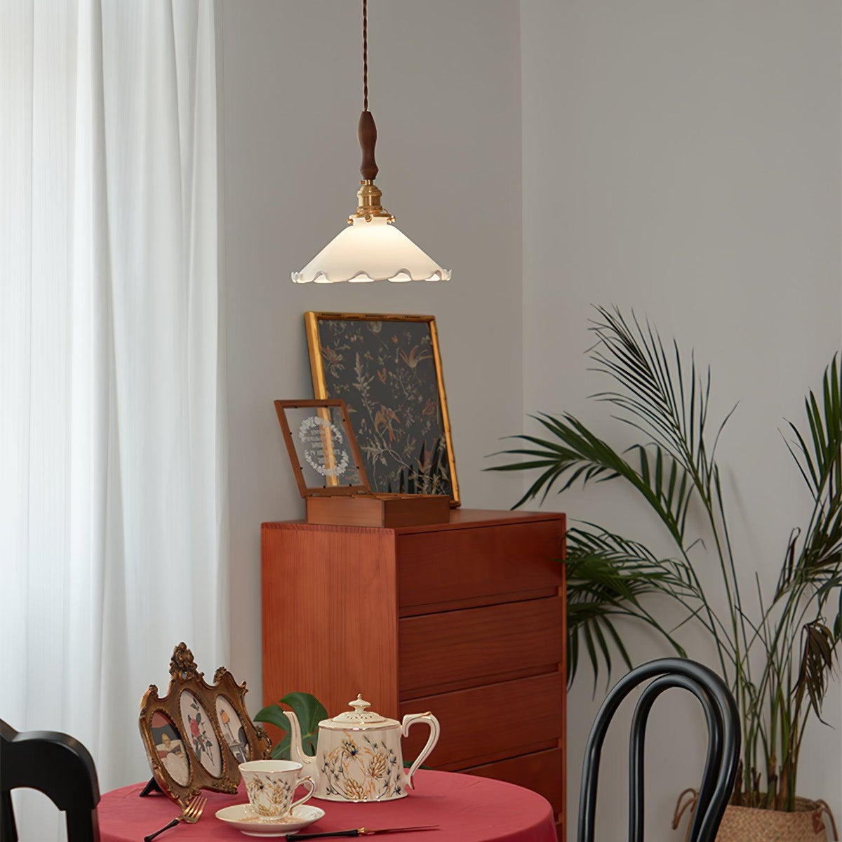Beaumont Flower Petals Pendant Light