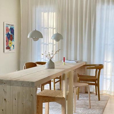 Flowerpot Pendant Lamp - Neutral Decor
