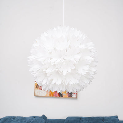 Renuiella Nordic Art Flowers Ball Pendant Light