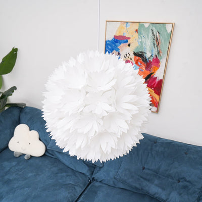 Renuiella Nordic Art Flowers Ball Pendant Light