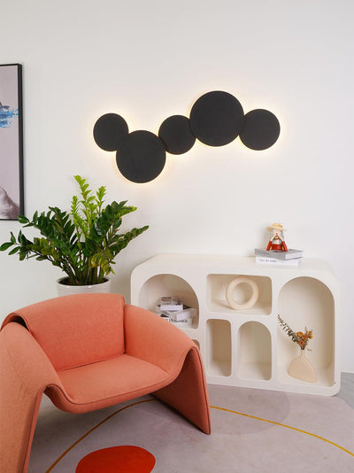 Arelis Geometric Disc Wall Lamp