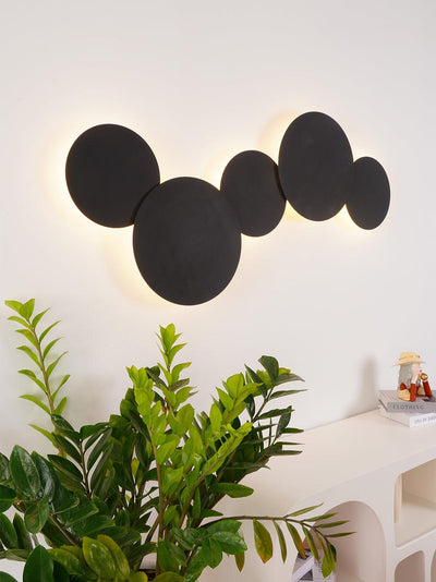 Arelis Geometric Disc Wall Lamp