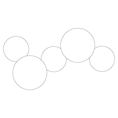 Arelis Geometric Disc Wall Lamp