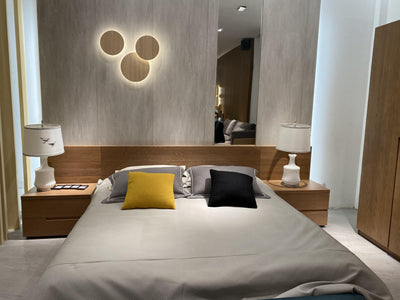 Arelis Geometric Disc Wall Lamp
