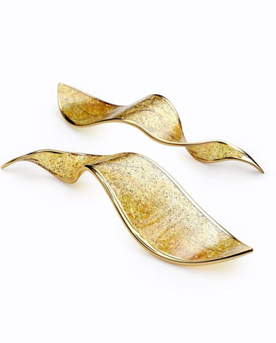 Velelora Chandelier Cascading Leaf Luxe