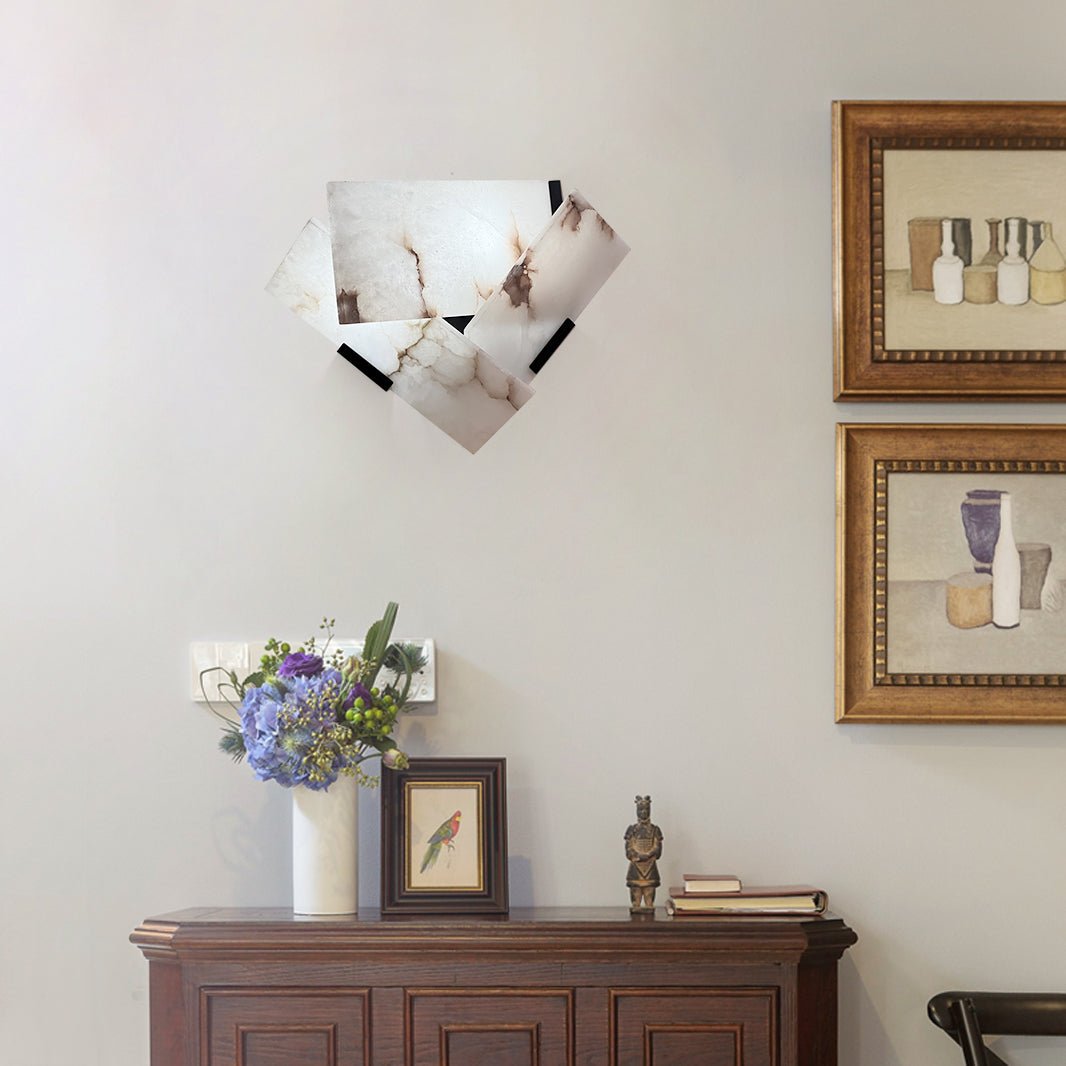Eireeria Alabaster Wall Lamp