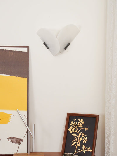Pase Heart Alabaster Wall Light