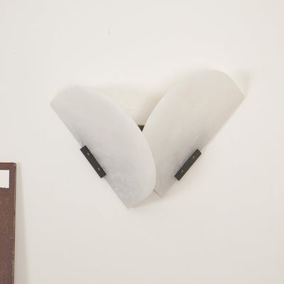 Pase Heart Alabaster Wall Light