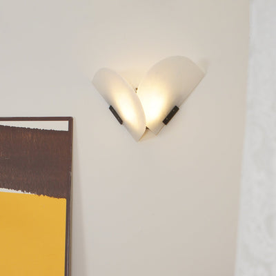 Pase Heart Alabaster Wall Light