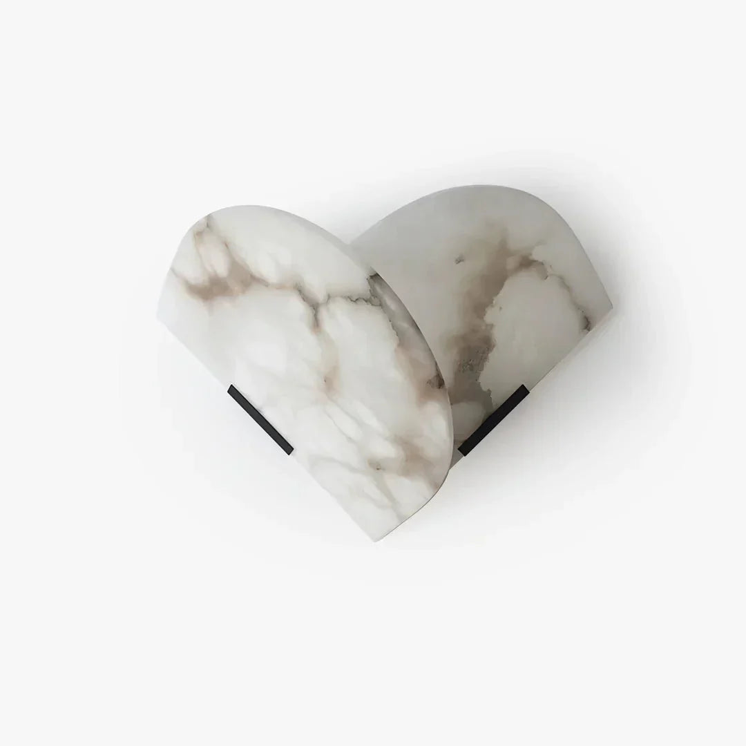 Pase Heart Alabaster Wall Light