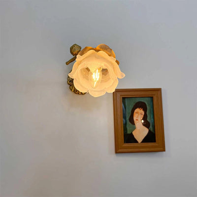 Bex Flying Angel Glass Wall Light