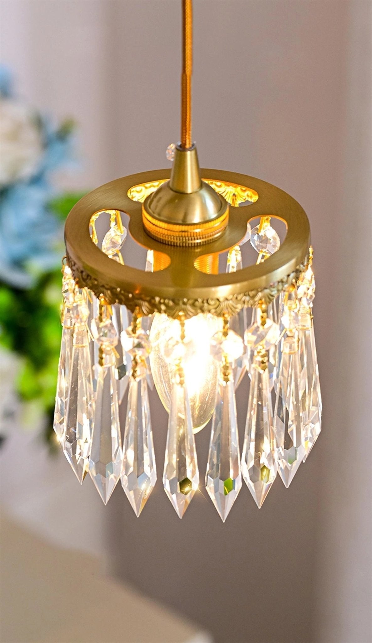 Bex Flying Angel Glass Wall Light