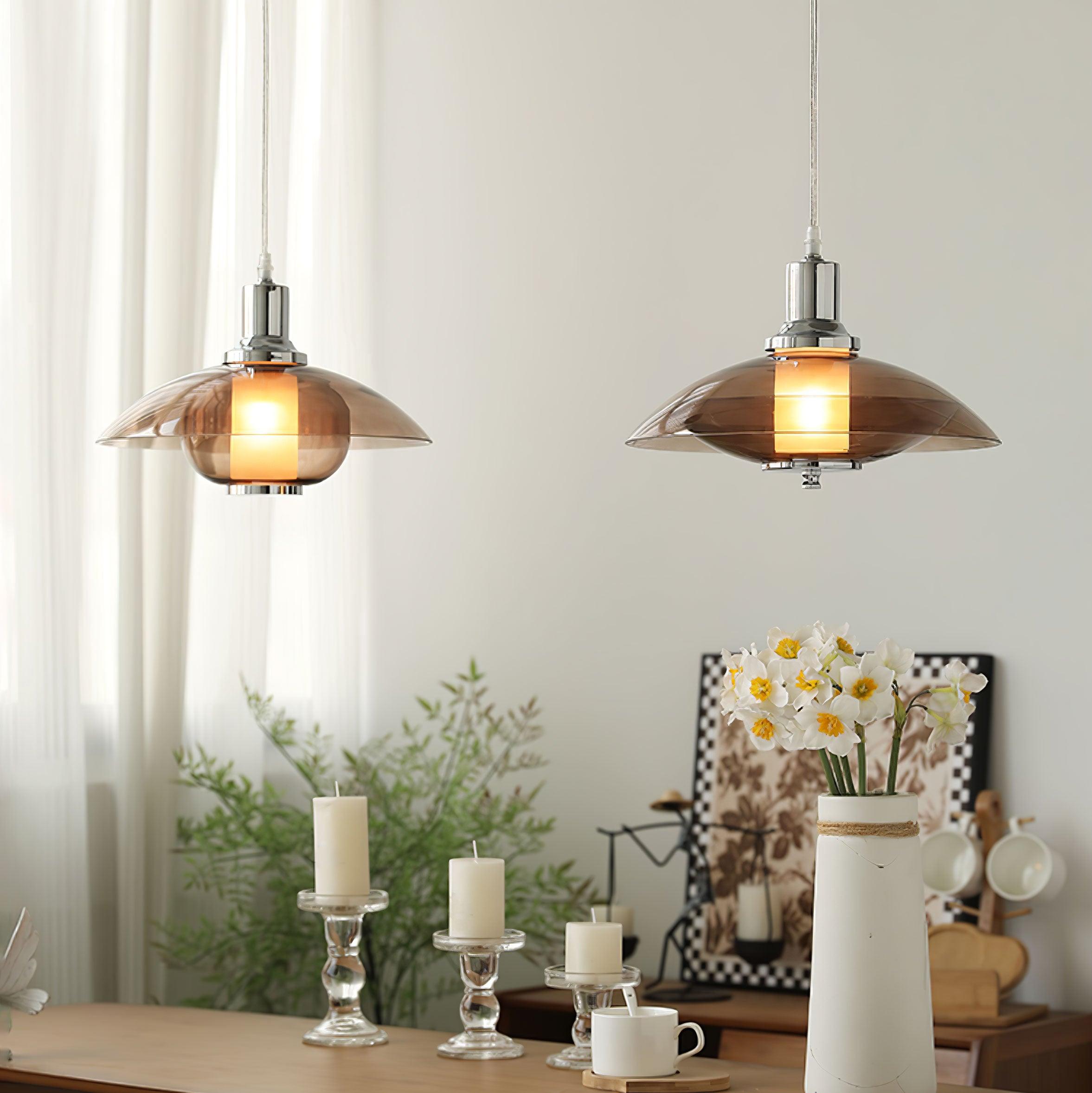Lumirira Flying Saucer Pendant Light