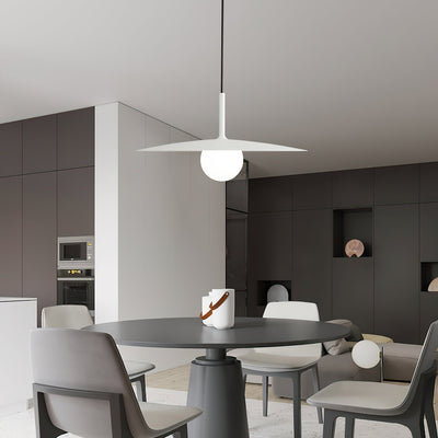 Norerise Pendant Lamp Plate Shade for Living Room