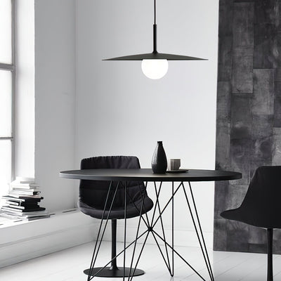 Norerise Pendant Lamp Plate Shade for Living Room