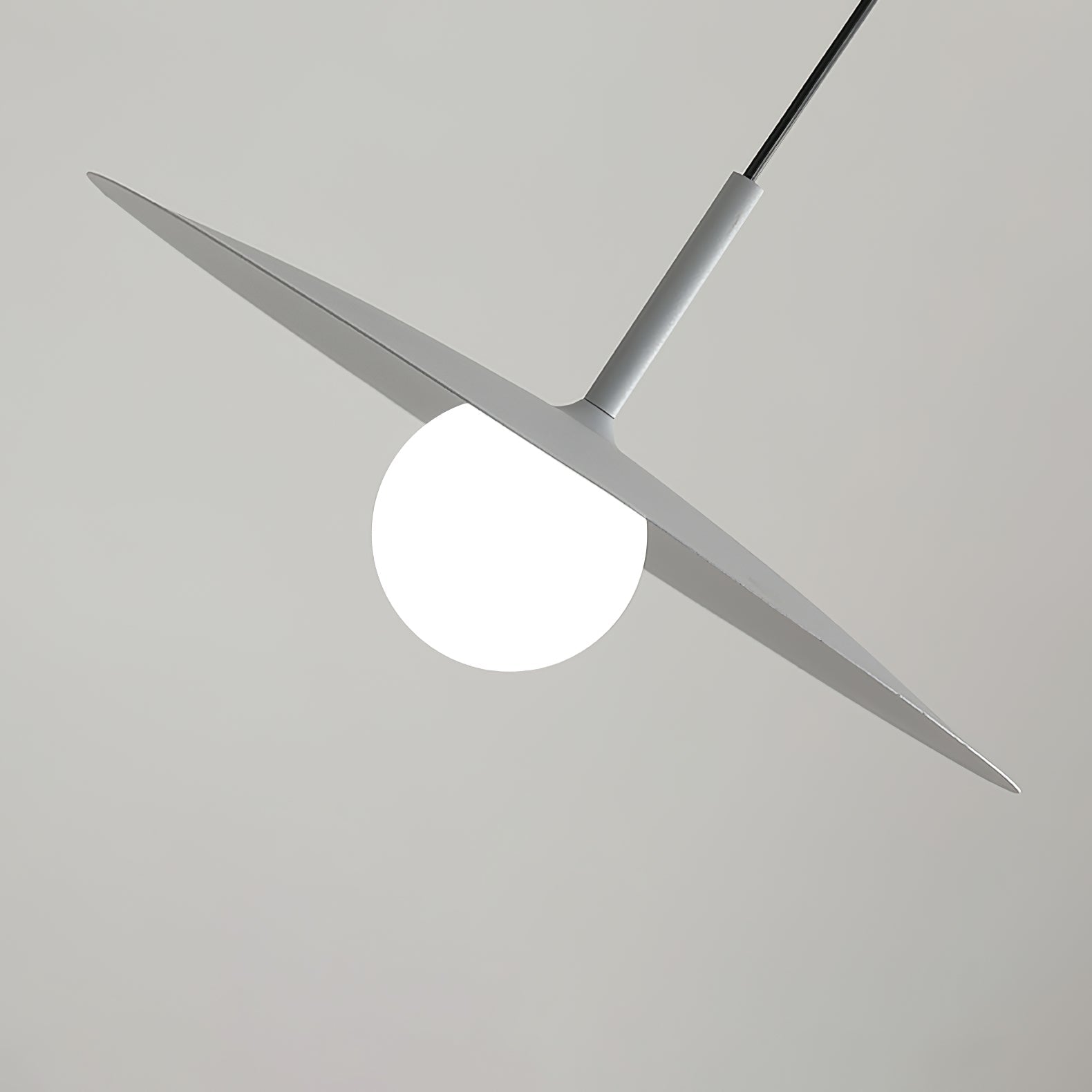 Norerise Pendant Lamp Plate Shade for Living Room