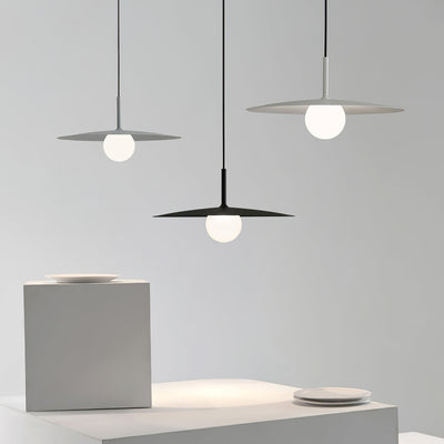 Norerise Pendant Lamp Plate Shade for Living Room