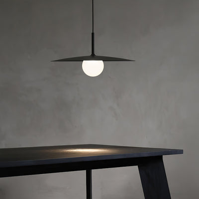 Norerise Pendant Lamp Plate Shade for Living Room