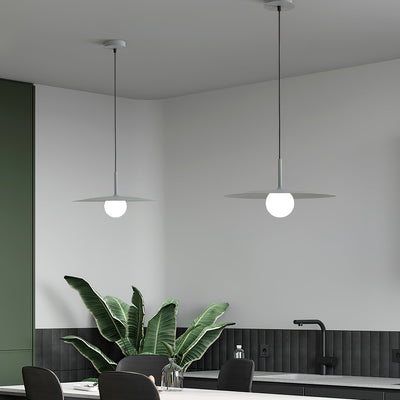 Norerise Pendant Lamp Plate Shade for Living Room