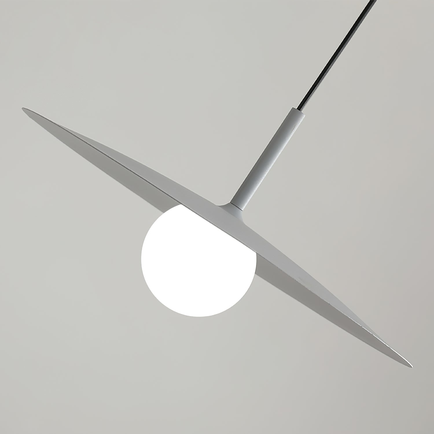 Norerise Pendant Lamp Plate Shade for Living Room