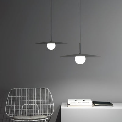 Norerise Pendant Lamp Plate Shade for Living Room