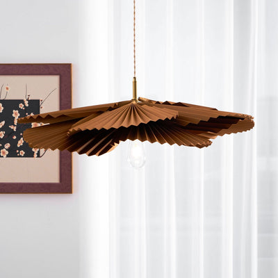 Wilto Pendant Lamp Lotus Leaf Folded Paper Floral