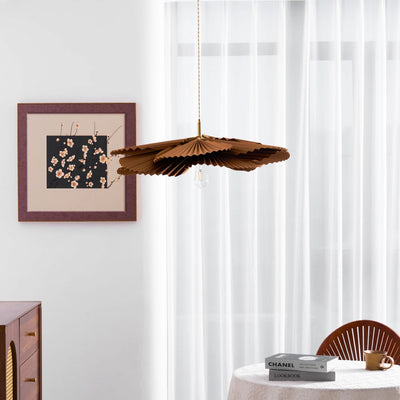 Wilto Pendant Lamp Lotus Leaf Folded Paper Floral