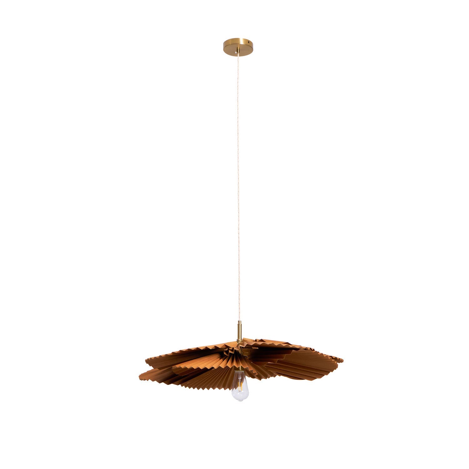 Wilto Pendant Lamp Lotus Leaf Folded Paper Floral
