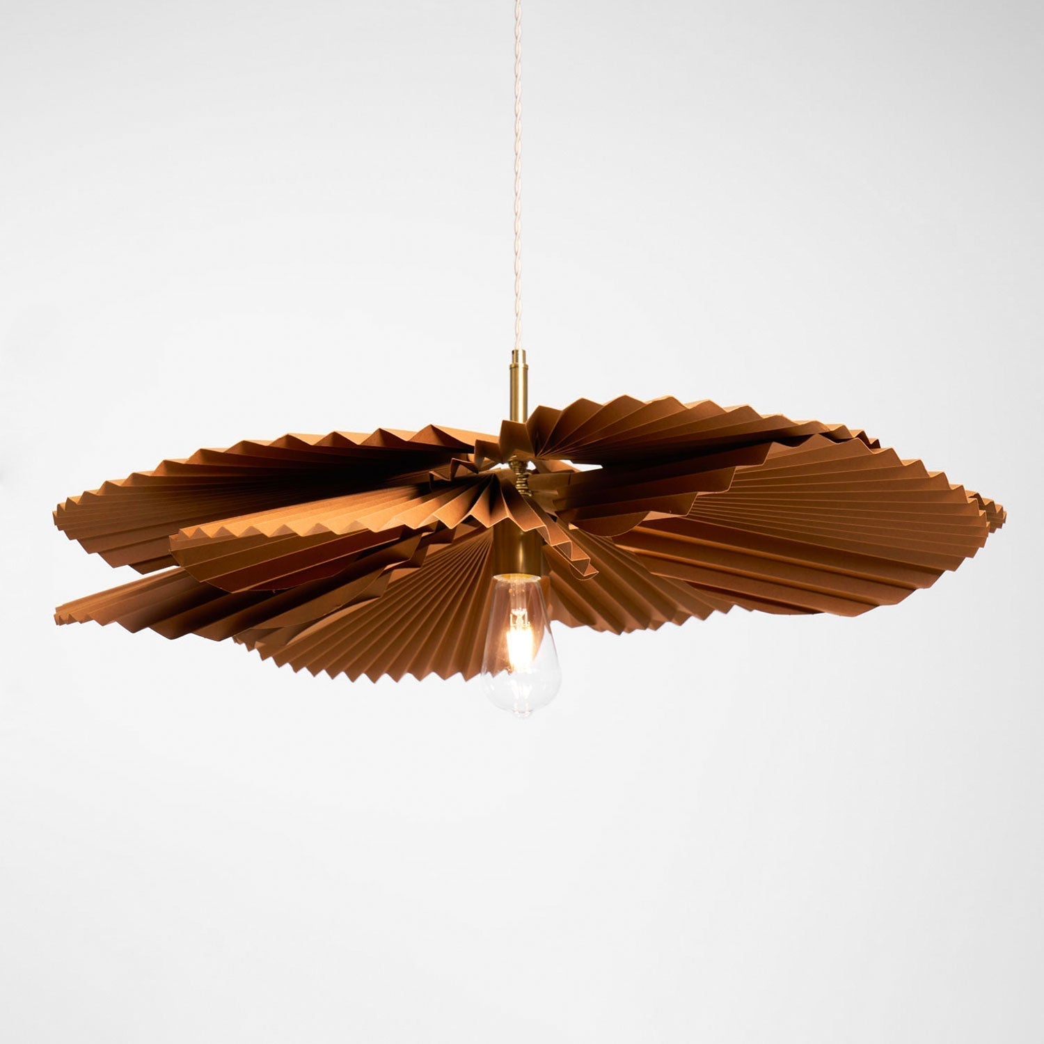 Wilto Pendant Lamp Lotus Leaf Folded Paper Floral