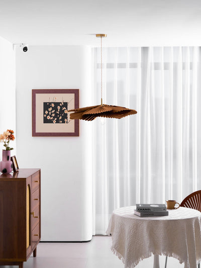 Wilto Pendant Lamp Lotus Leaf Folded Paper Floral
