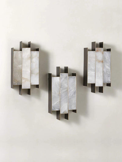 Finto Panel Modern Alabaster Wall Lamp