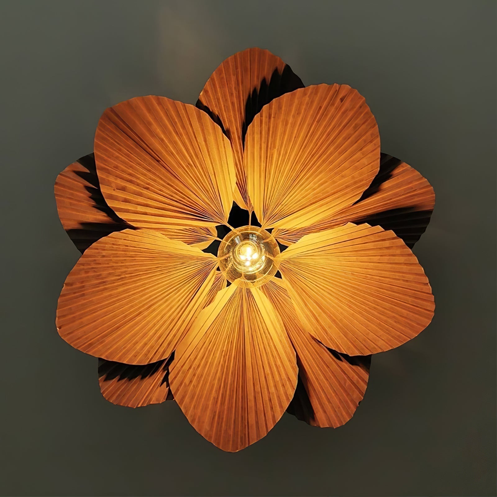 Wilto Pendant Lamp Lotus Leaf Folded Paper Floral