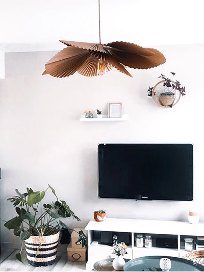 Wilto Pendant Lamp Lotus Leaf Folded Paper Floral