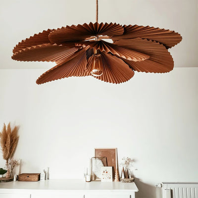 Wilto Pendant Lamp Lotus Leaf Folded Paper Floral