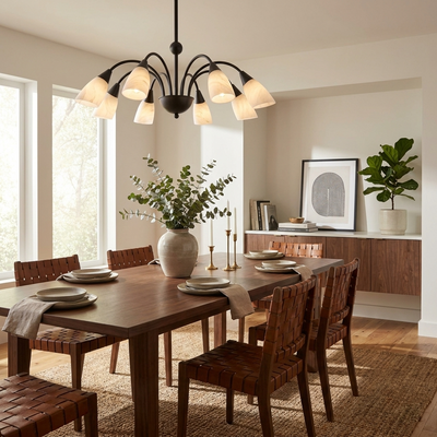 Uxford Alabaster Chandelier