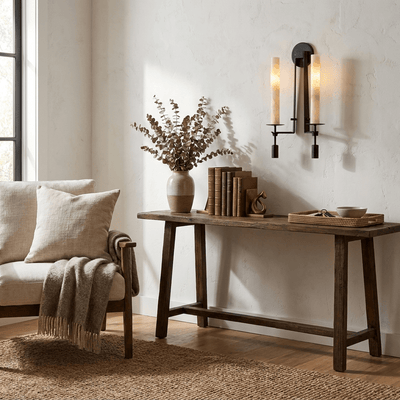 Alabaster Wall Lamp French Classicism