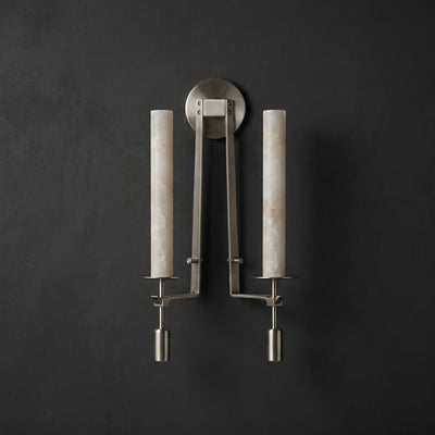 Alabaster Wall Lamp French Classicism
