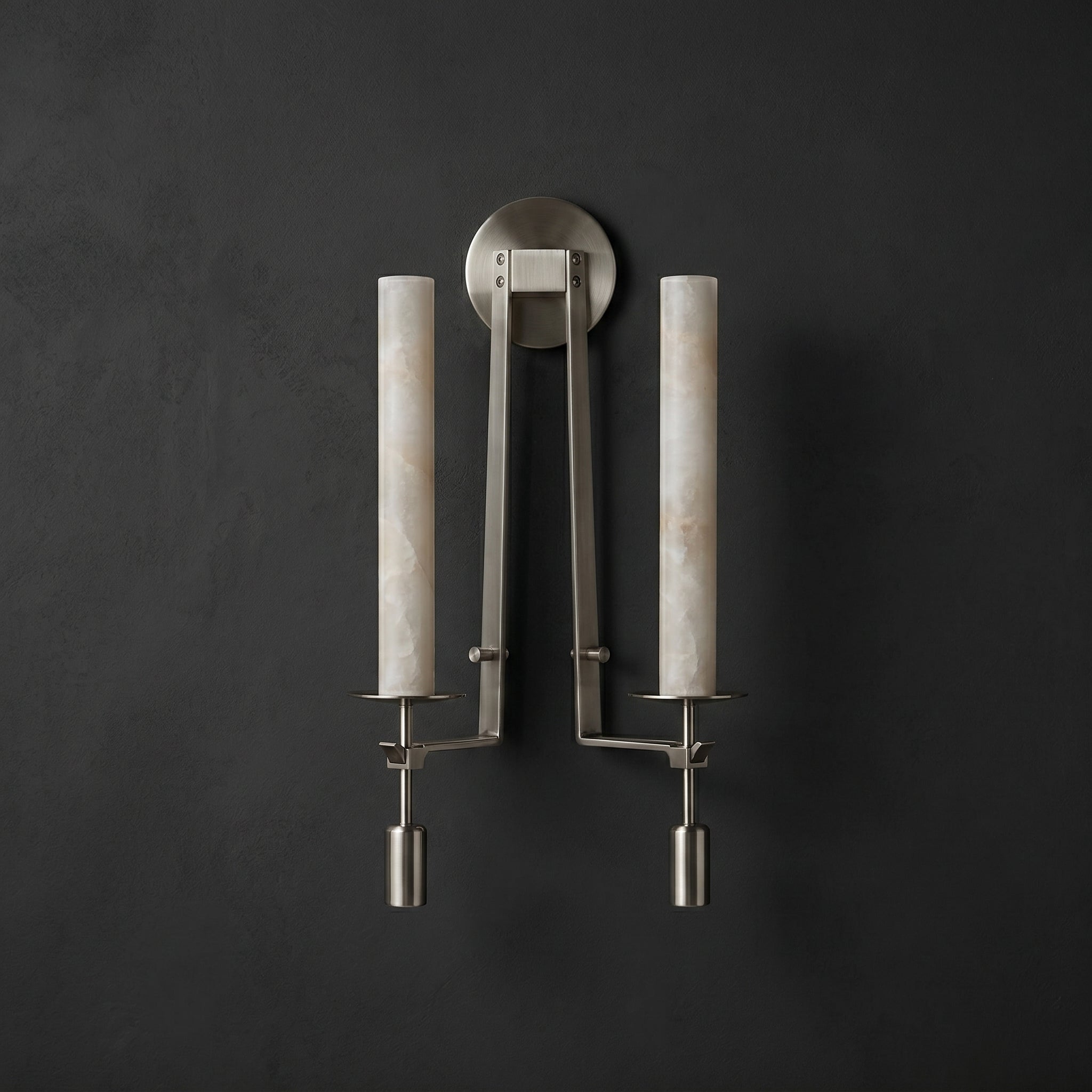 Alabaster Wall Lamp French Classicism