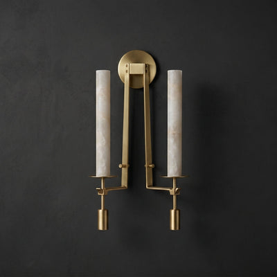 Alabaster Wall Lamp French Classicism