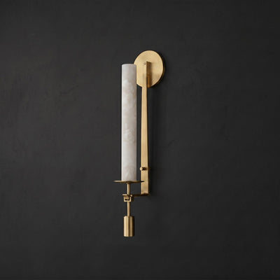 Alabaster Wall Lamp French Classicism