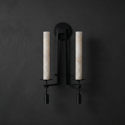 Alabaster Wall Lamp French Classicism