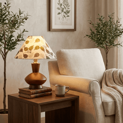Sylvie Forest Leaf Table Lamp