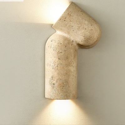 Valoreth Travertine Wall Light